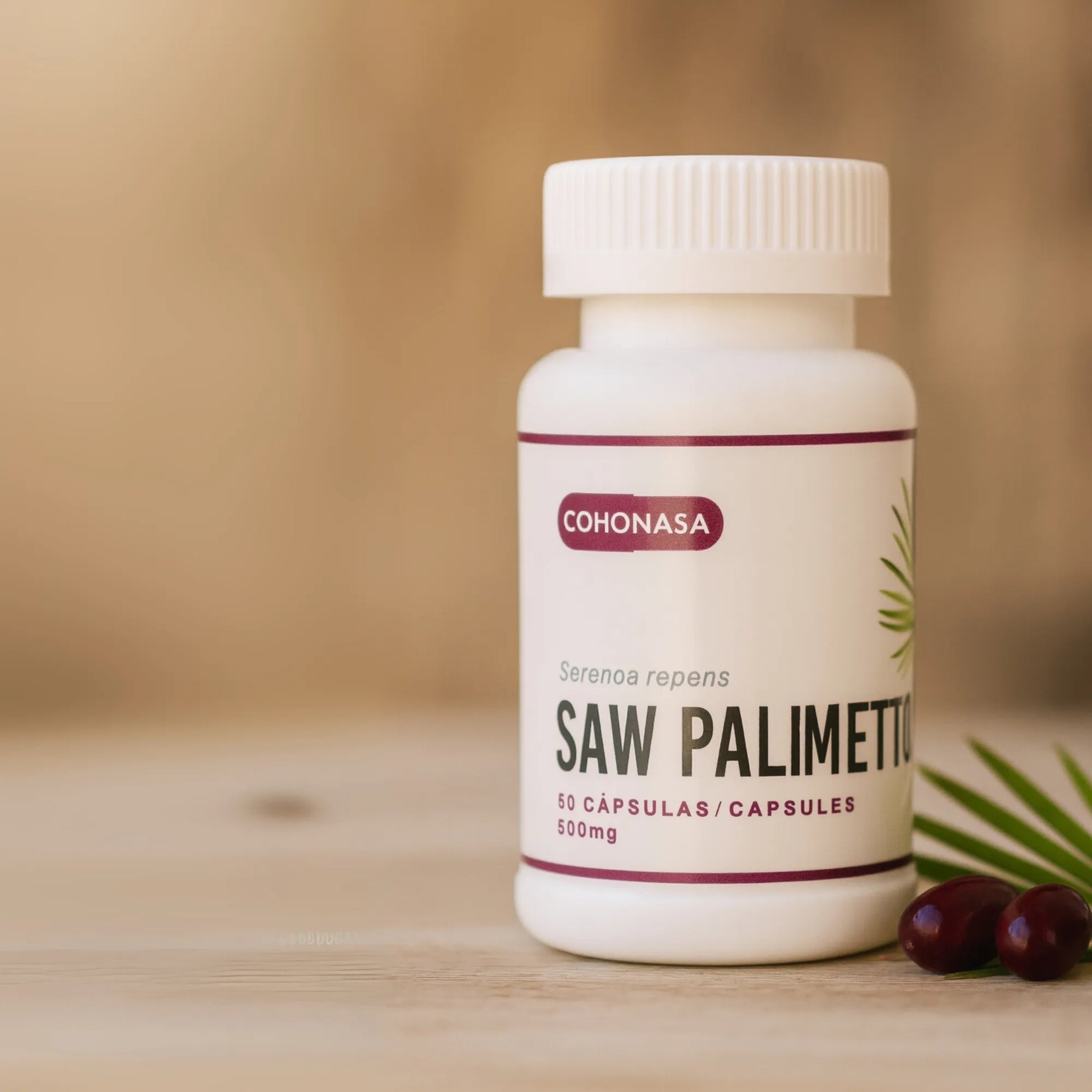 Saw Palmetto Natural – Salud Prostática, Hormonas y Cabello Fuerte