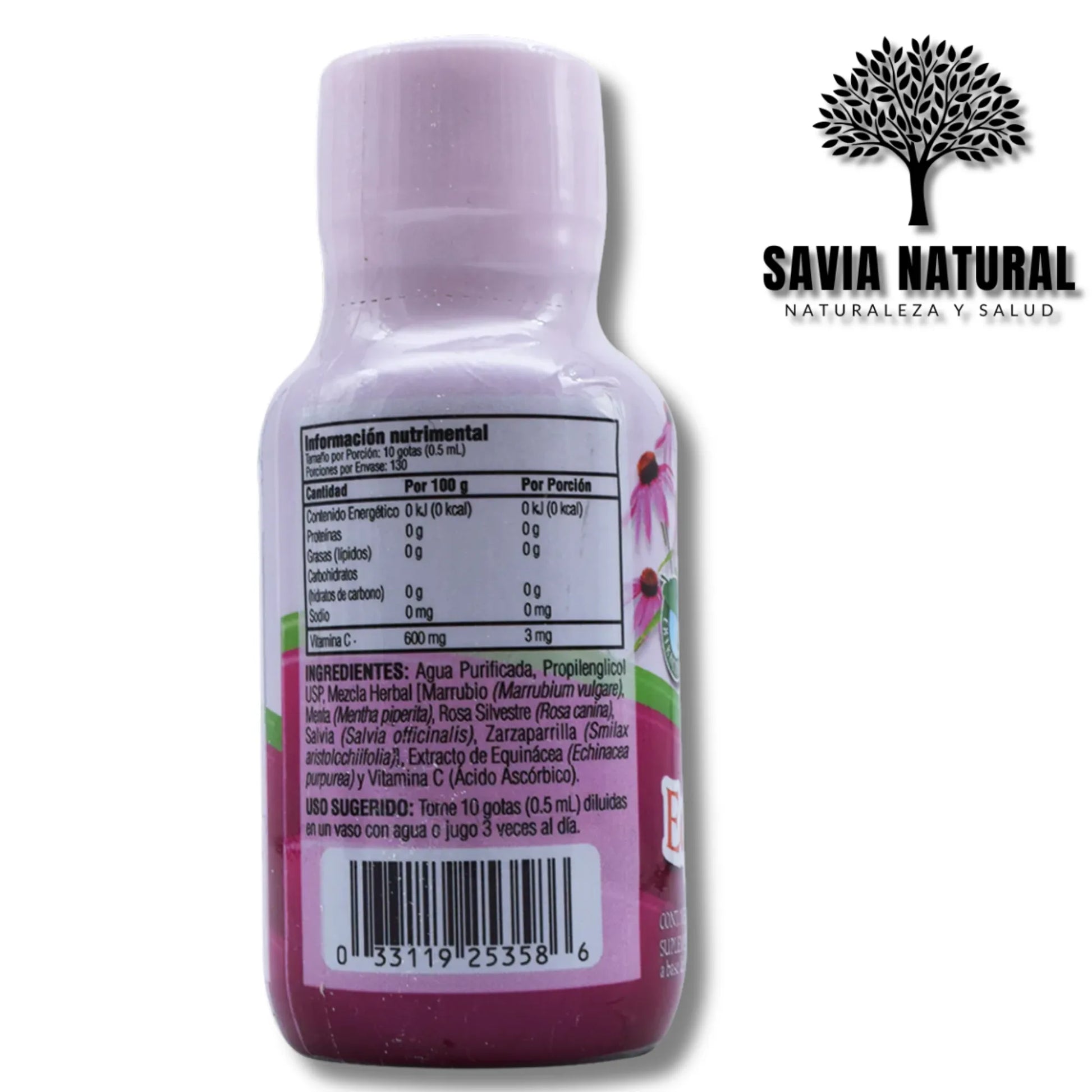 Extracto Líquido de Equinácea – 65 ml | Refuerzo Natural para las Defensas