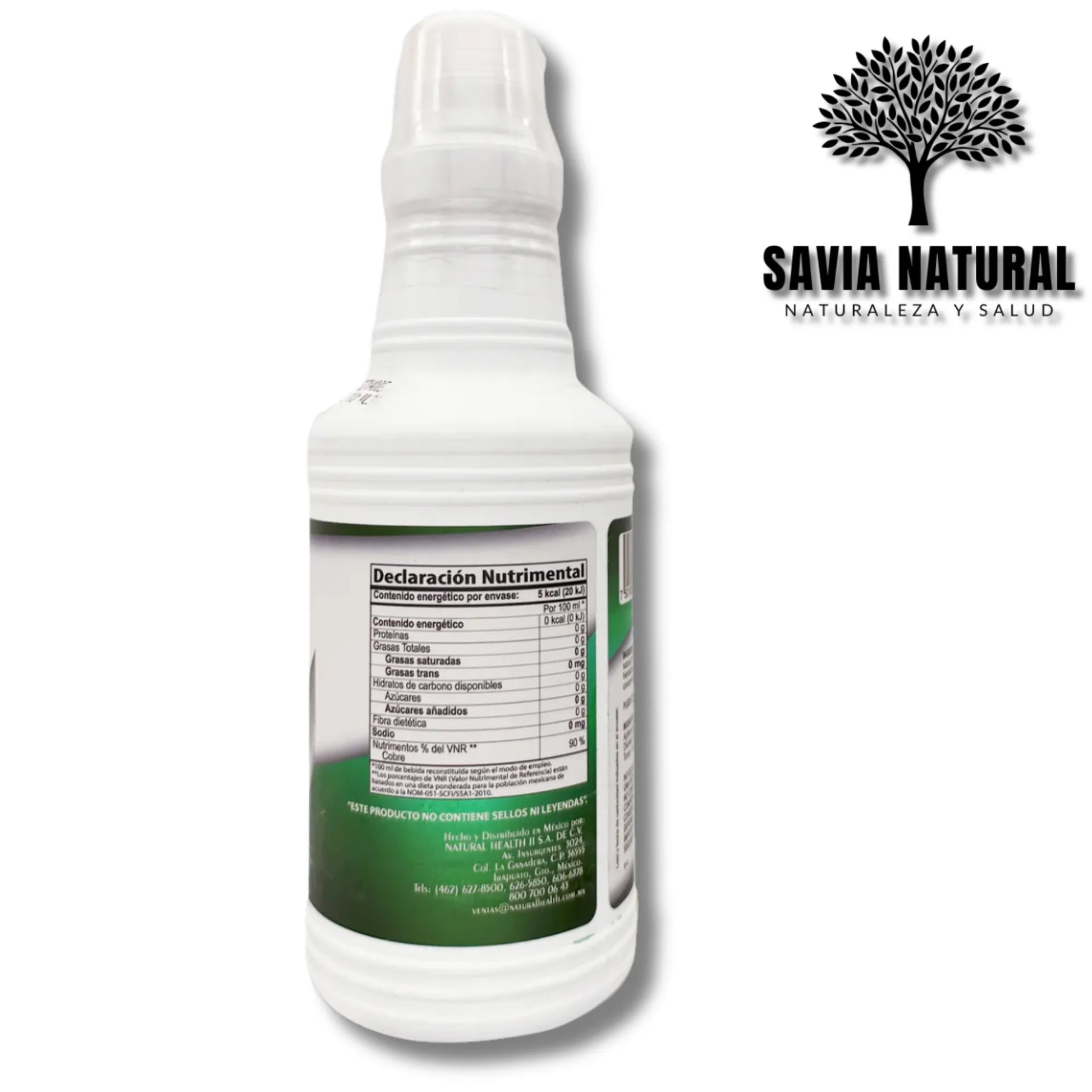 Clorofila Líquida – 500 ml | Detox Natural y Energía Diaria