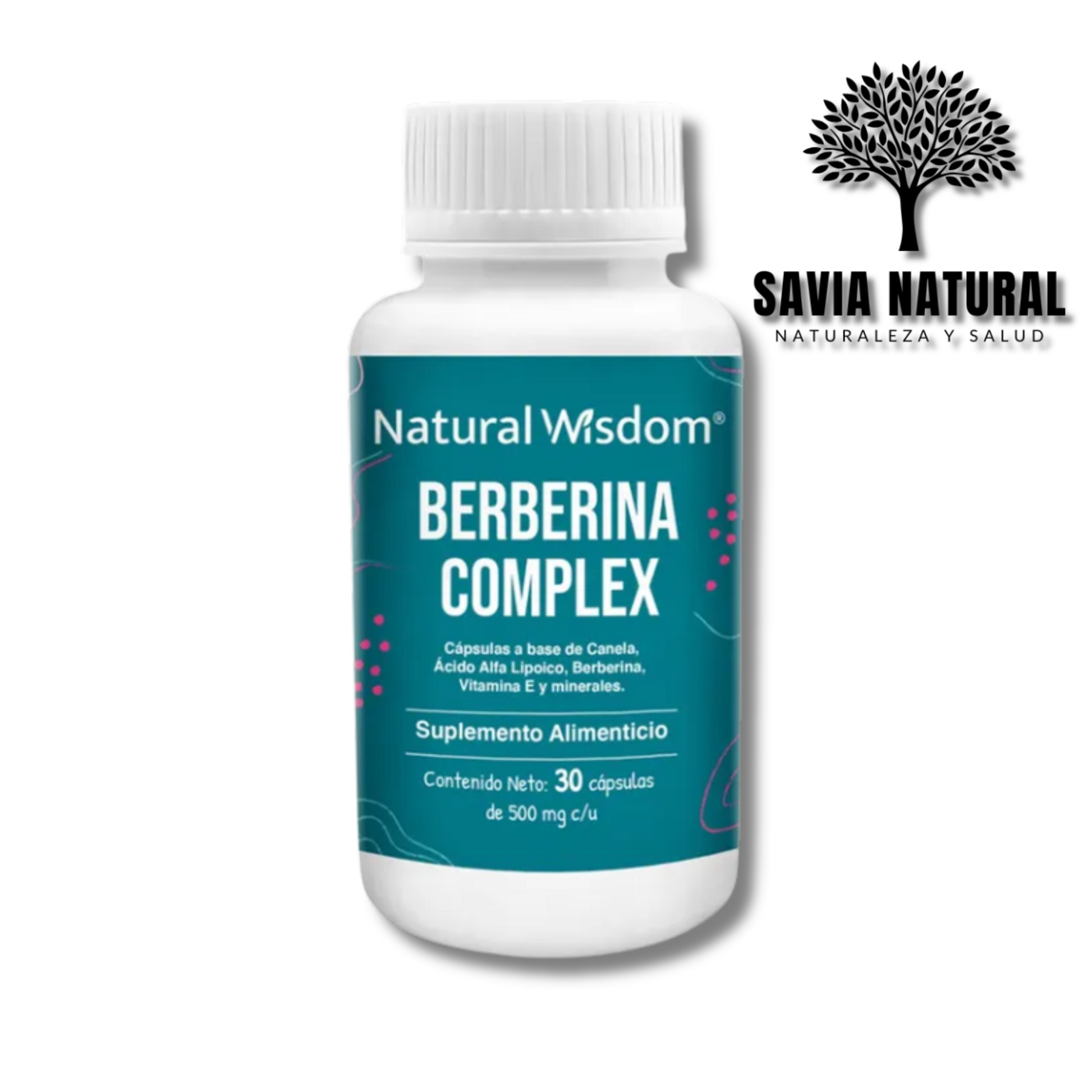 Berberina Complex – 30 Cápsulas | Apoyo Metabólico y Control de Glucosa