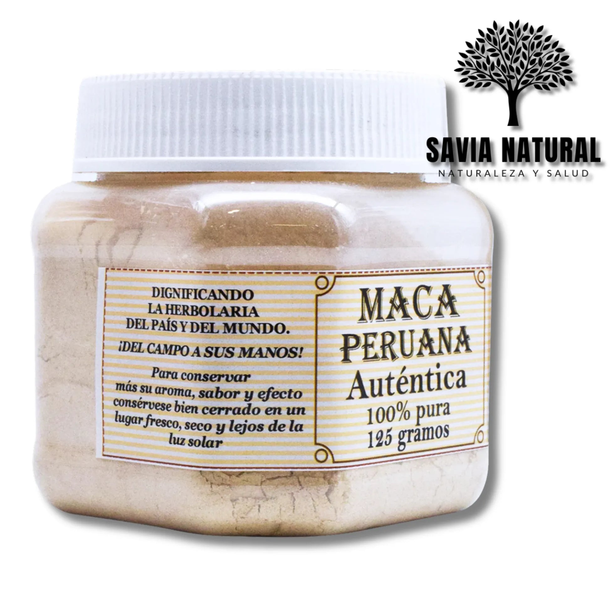 Maca Peruana en Polvo – 125 g | Energía, Vitalidad y Equilibrio Hormonal