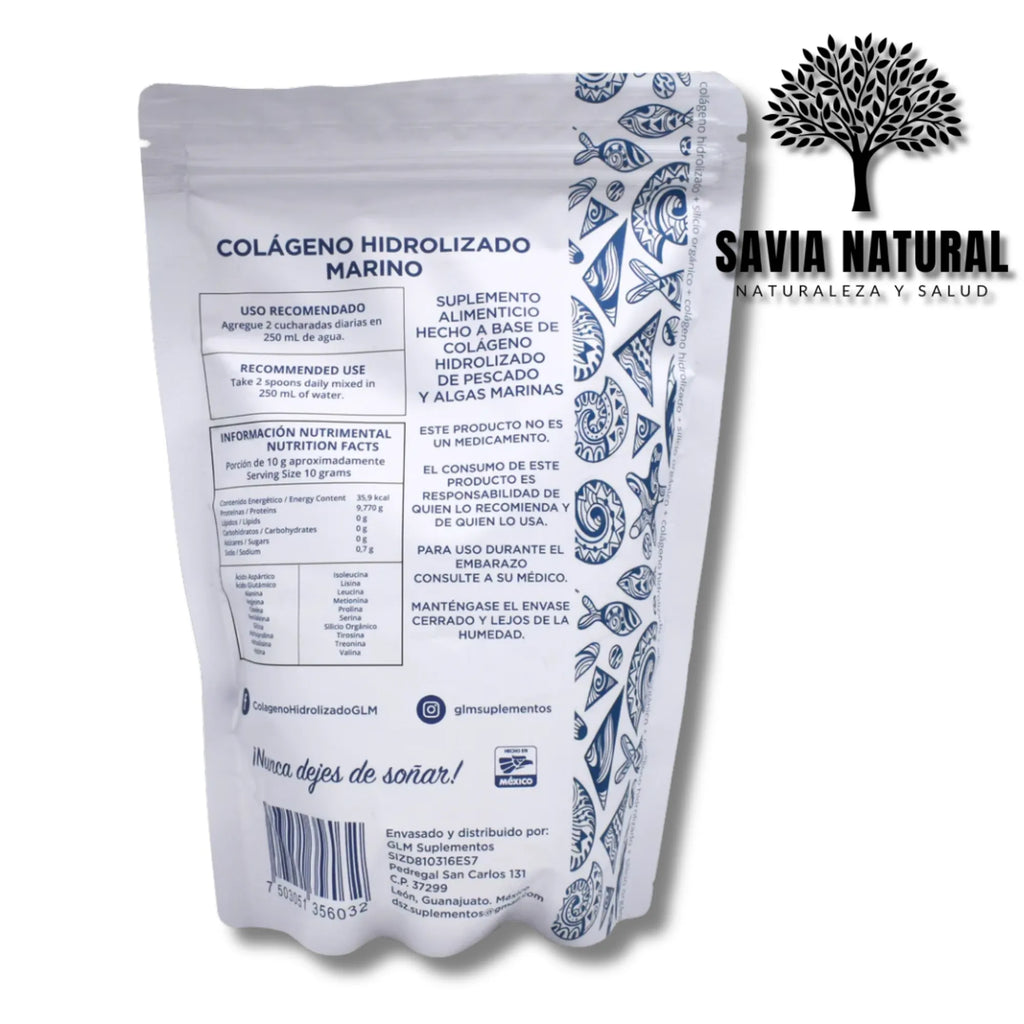 Colágeno Marino Hidrolizado – 300 g | Belleza y Cuidado Articular
