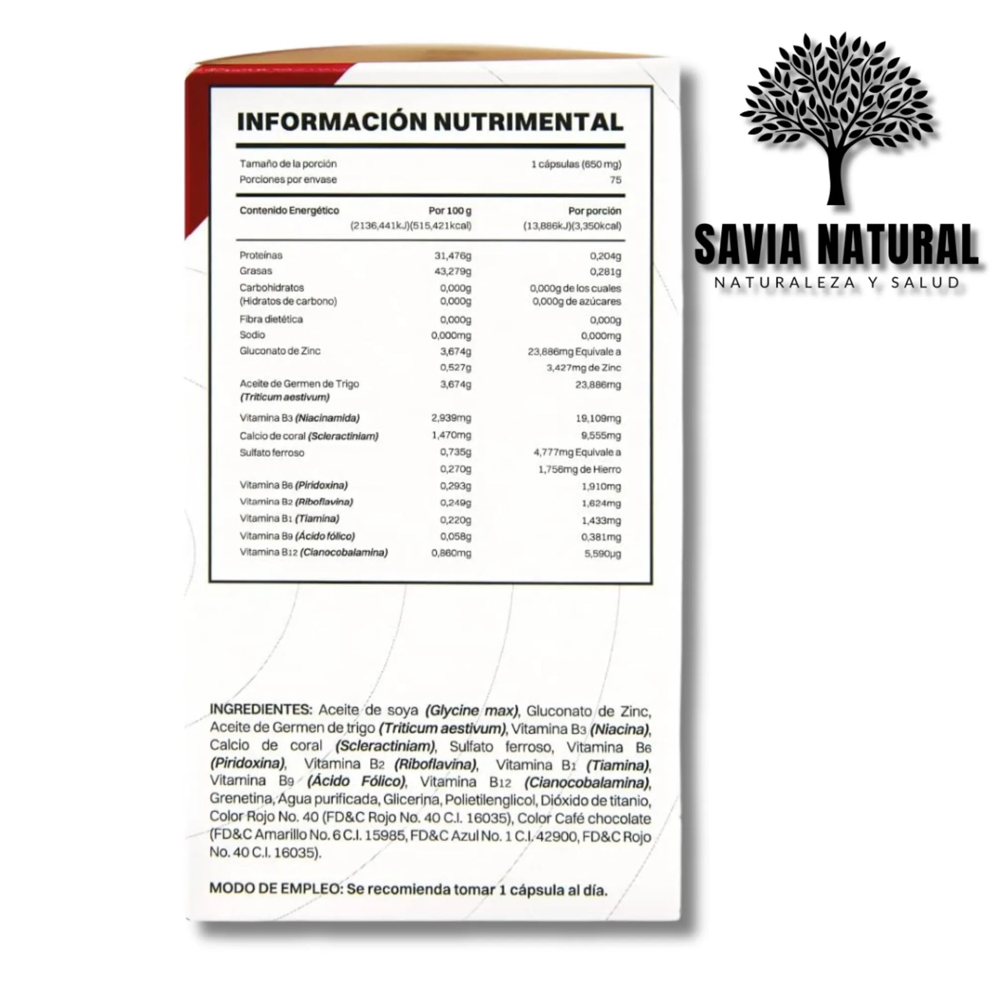 Complejo B Natural para Energía, Estrés y Sistema Nervioso