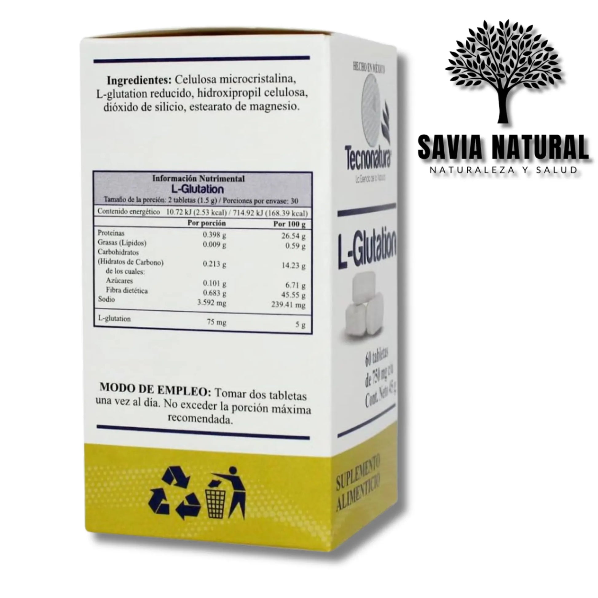 Glutatión Reducido Natural – Detox Celular, Antioxidante Máximo y Piel Radiante