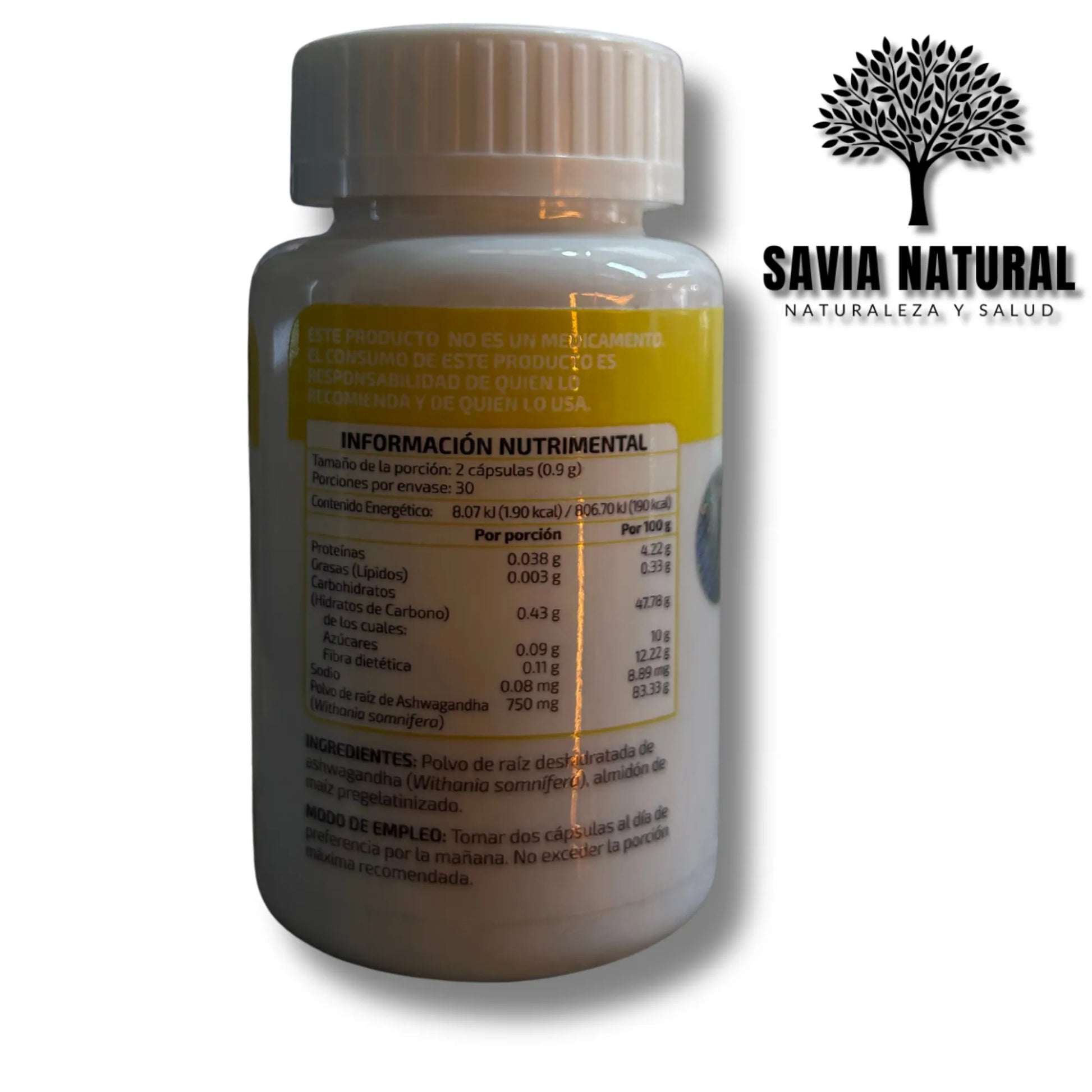 Ashwagandha KSM-66 – Antiestrés, Energía y Equilibrio Hormonal